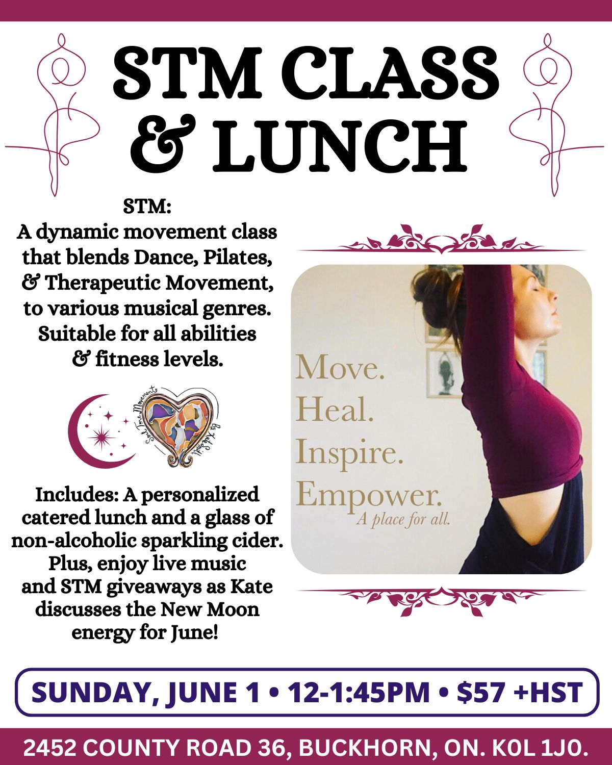 STM Class & Lunch | June 1