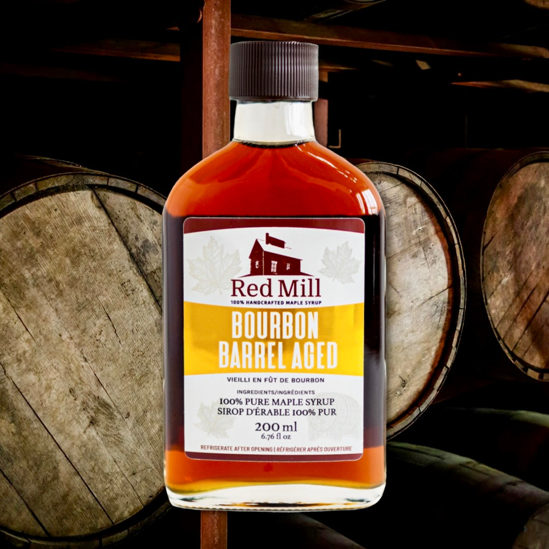 Bourbon-Barrel Aged Maple Syrup