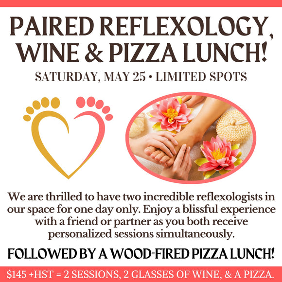 Paired Reflexology & Lunch | Sat, May 25
