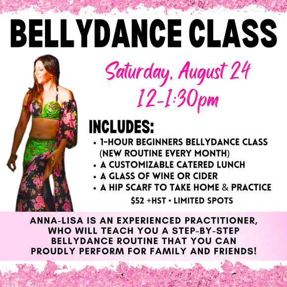 Bellydance Class | Sat Aug 24