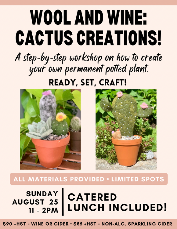 Wool & Wine: Cactus Plant | Sun Aug 25