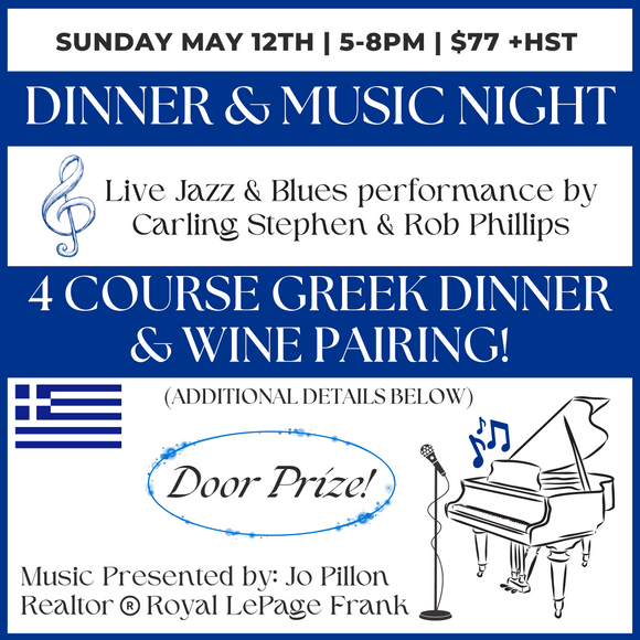 Music & Dinner Night | Sun May 12