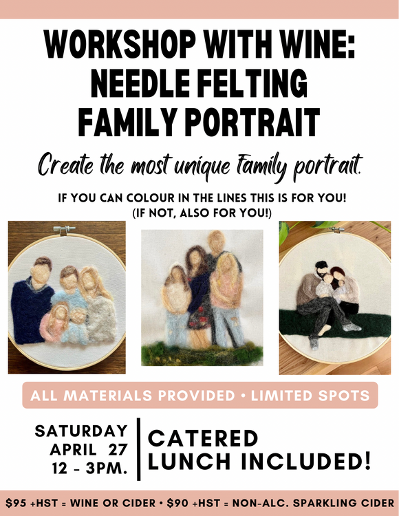 Needle Felting Family Portrait | Sat April 27