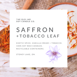 Saffron + Tobacco Leaf