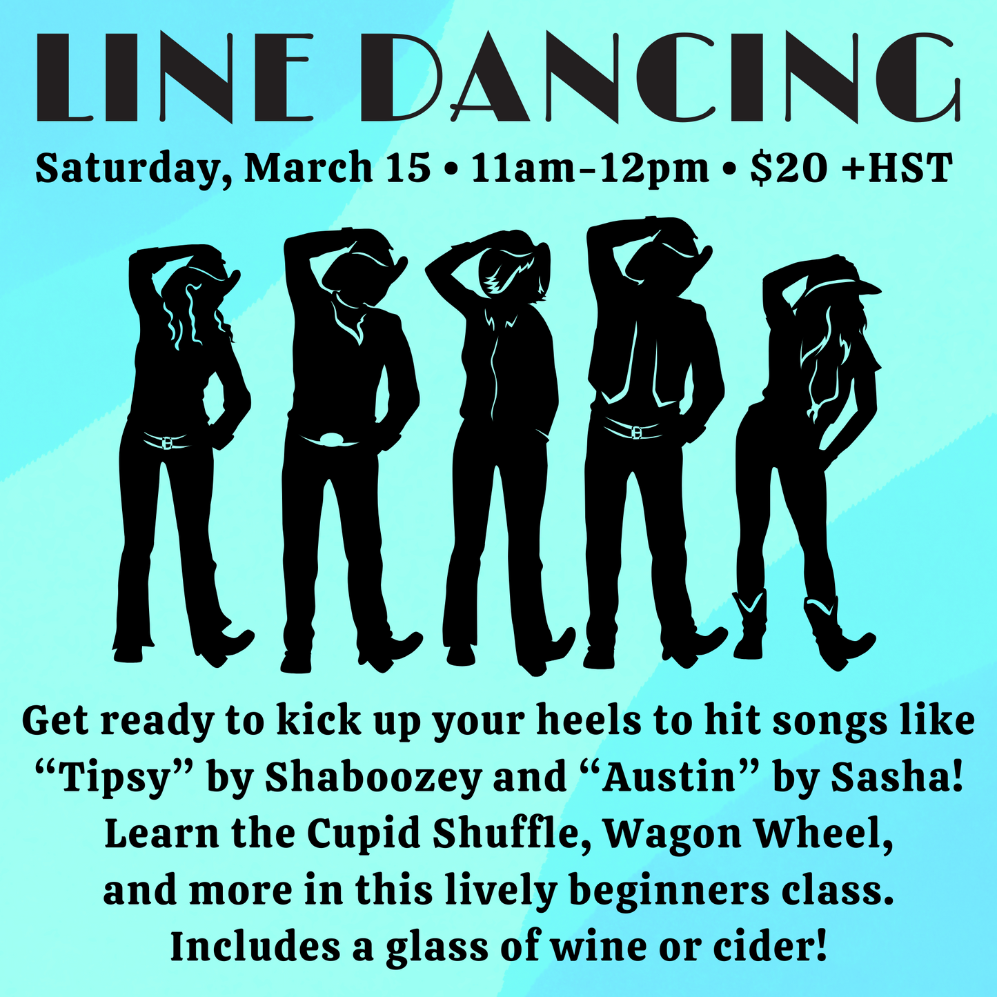 Line Dancing | March 15