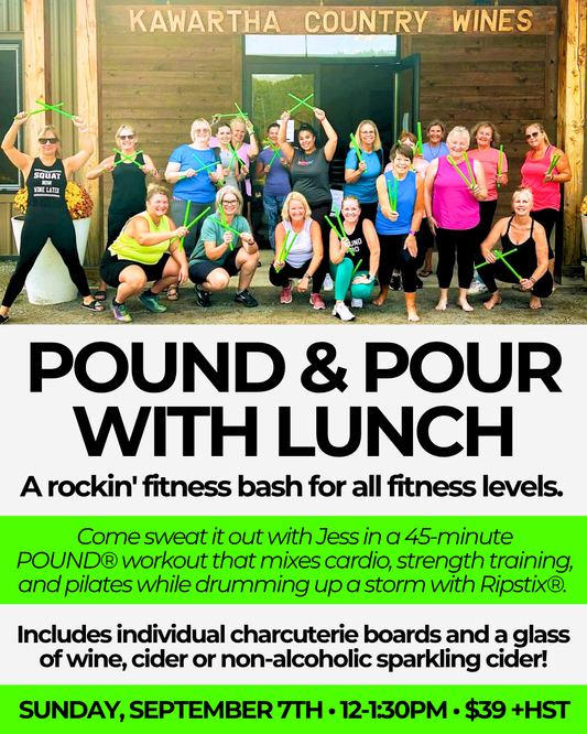 POUND & POUR | September 7
