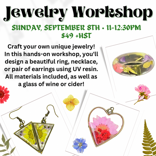 Jewelry Workshop | Sun Sept 8