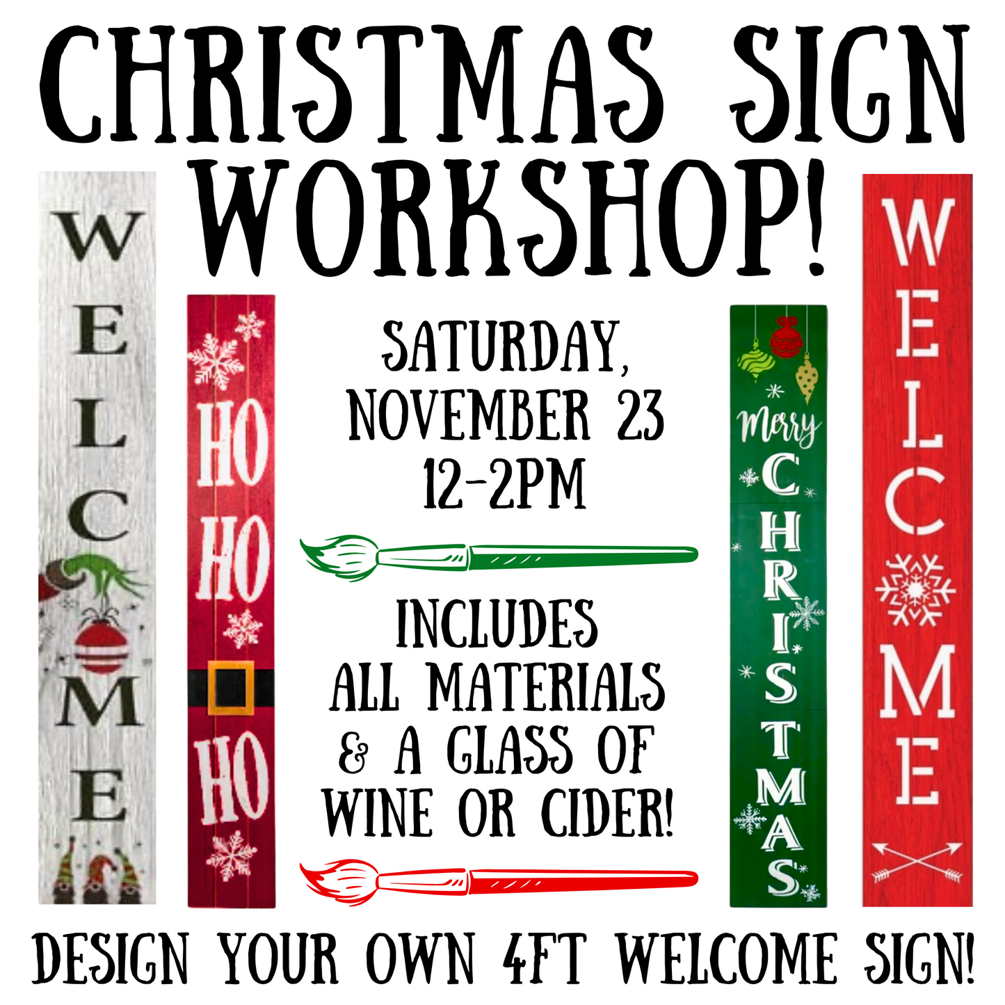 Sign Painting | Sat Nov 23