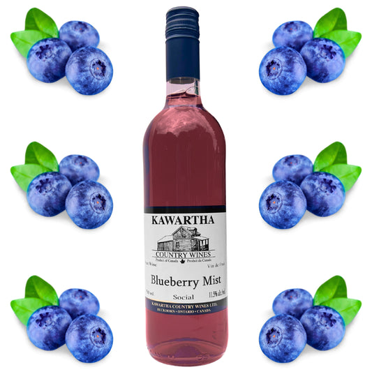 Blueberry Mist Wine