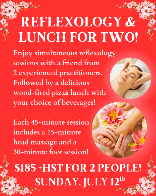 Reflexology & Lunch for Two | July 12