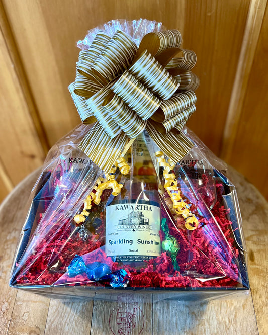 Wine Night Gift Basket