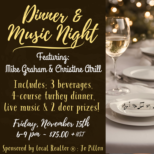 Dinner & Music Night | Fri Nov 15