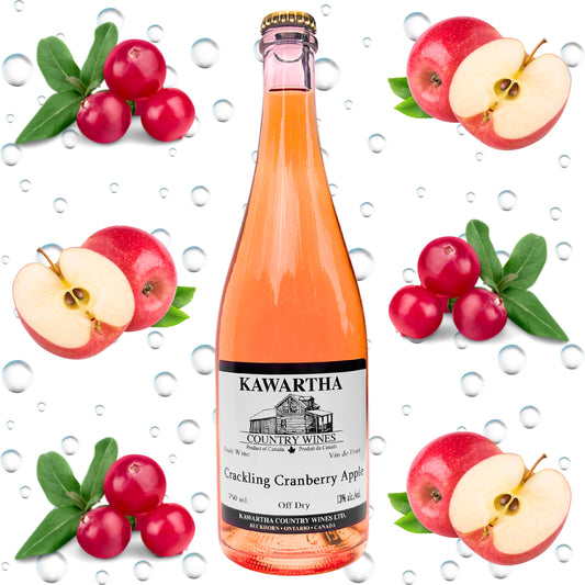 Crackling Cran-Apple Wine