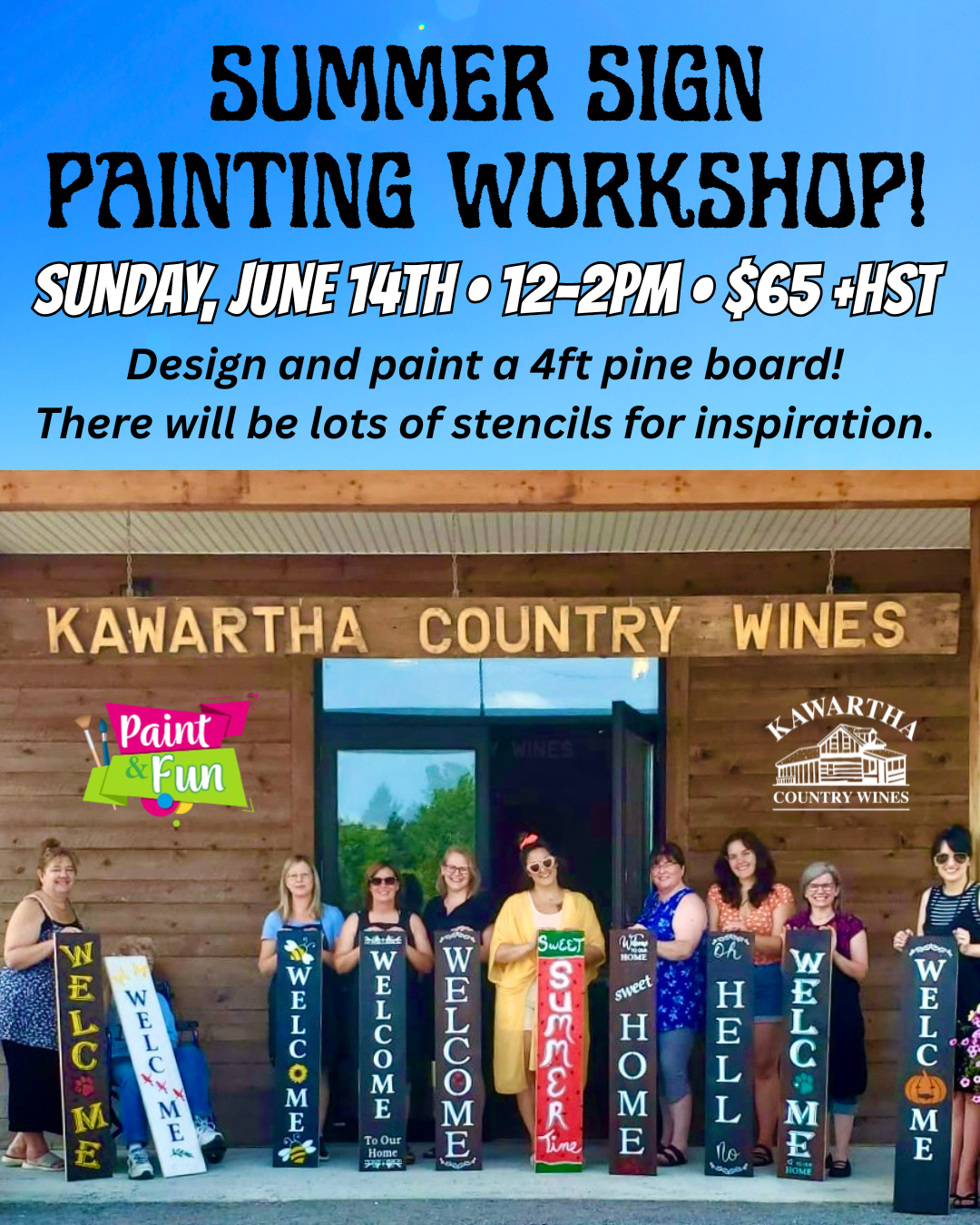 Summer Sign Painting | June 14