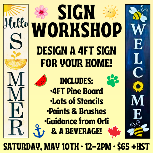 Sign Painting | May 10