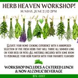 Herb Heaven | Sun June 2