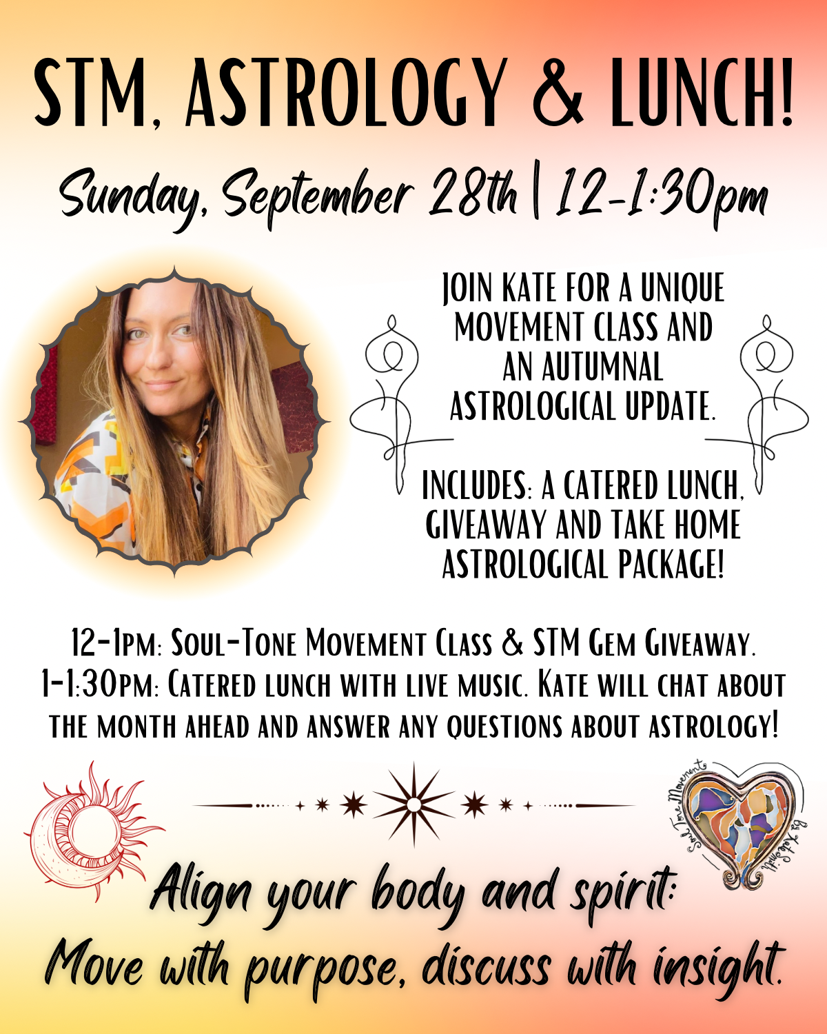 STM, Astrology & Lunch | September 28