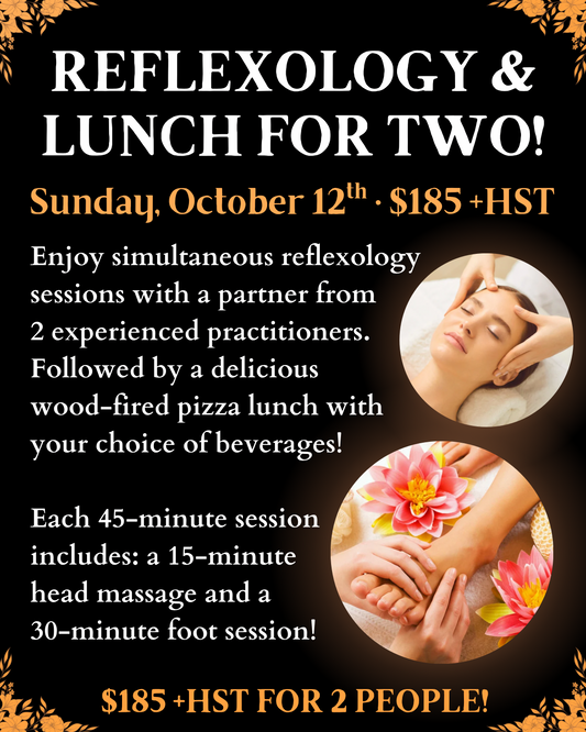 Reflexology & Lunch for Two | October 12