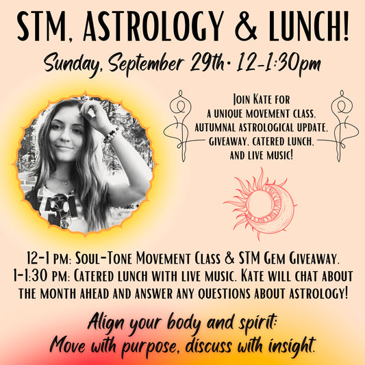 STM, Astrology & Lunch | Sun Sept 29