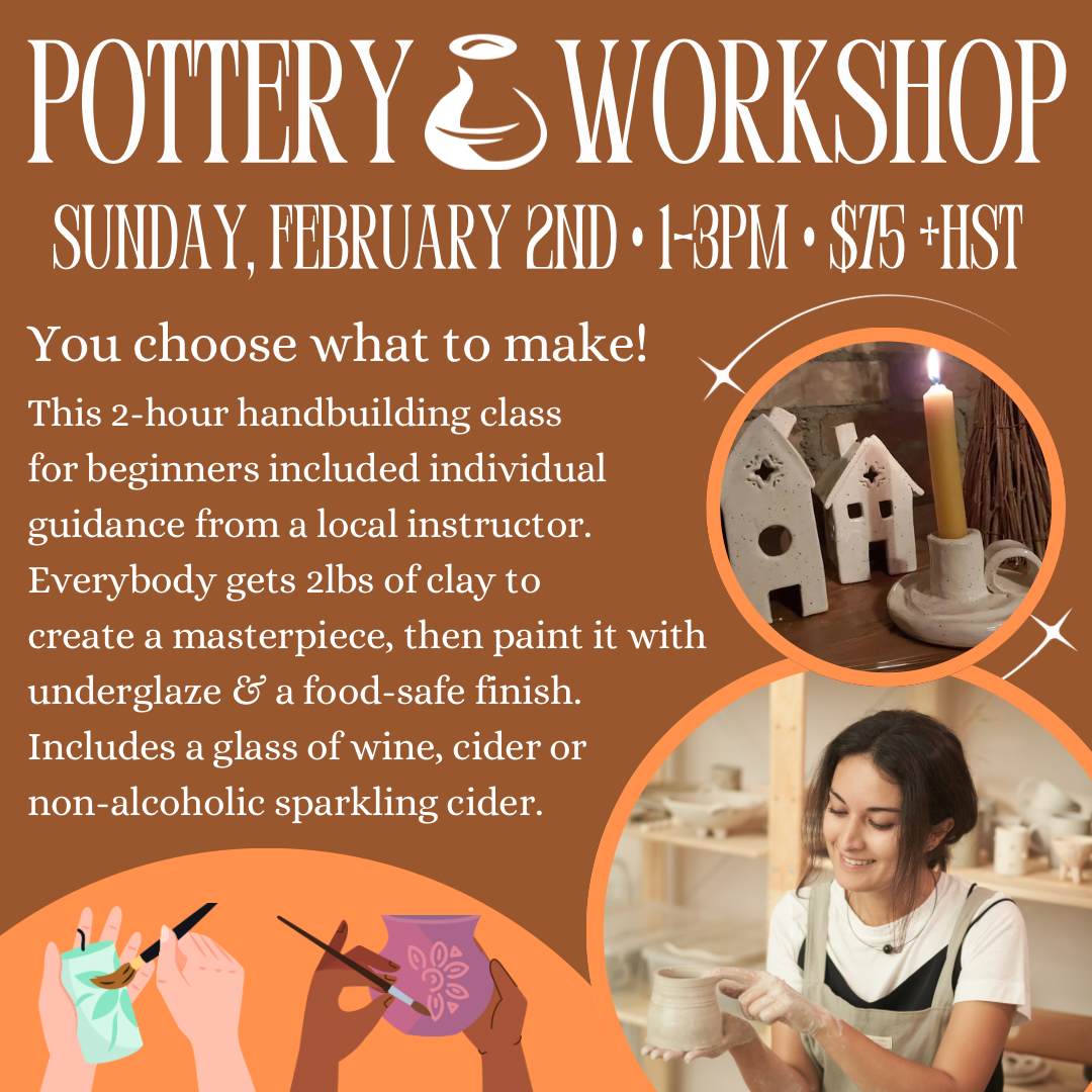 Pottery Workshop | Sun Feb 2