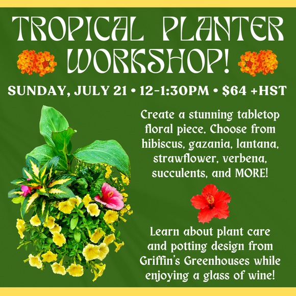 Tropical Planter | Sun July 21