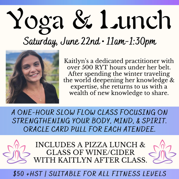 Yoga & Lunch | Sat June 22
