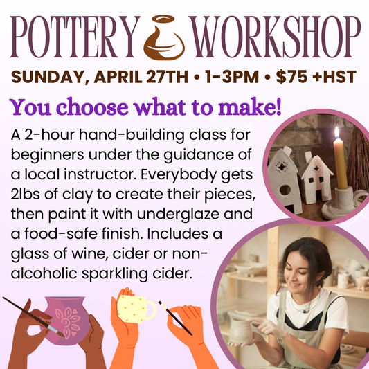 Pottery Workshop | April 27