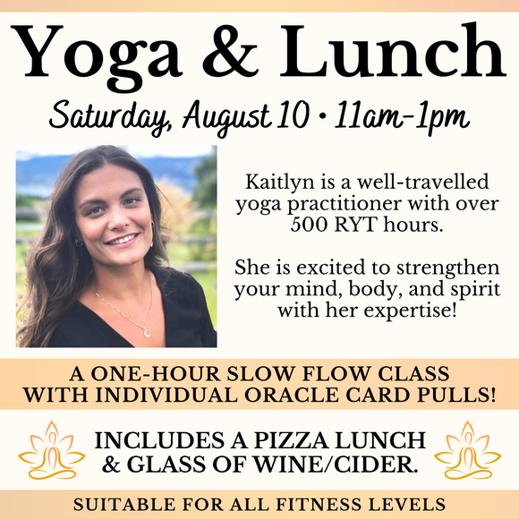 Yoga & Lunch | Sat Aug 10