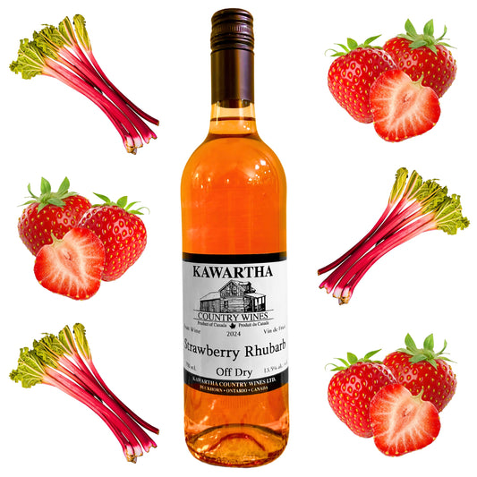 Strawberry Rhubarb Wine