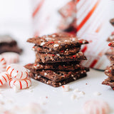 Chocolate Chip Peppermint Brownie Brittle