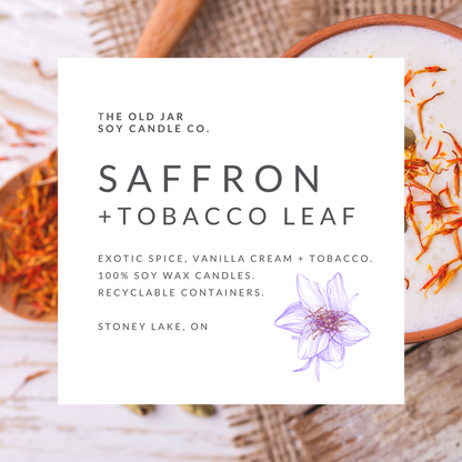 Saffron + Tobacco Leaf